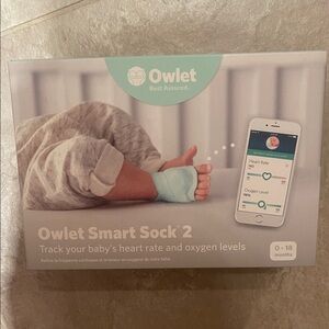 Owlet Smart Sock 2 Baby Monitor - Mint